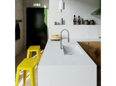 Lime Delight Finition Suede Quartz Silestone Leader Plans